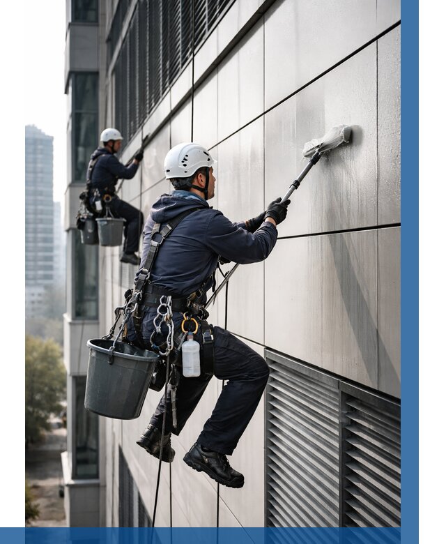 Мойка вентилируемого фасада в Курске от 261 р. | ВЫСОТНИК-Кус