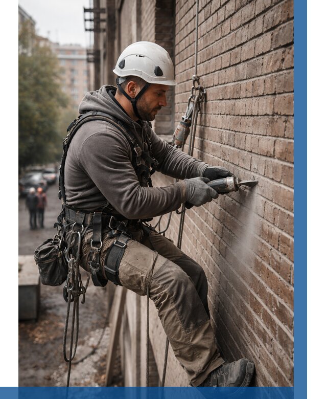 Расшивка кирпичных швов в Курске от 625 р. | ВЫСОТНИК-Кус