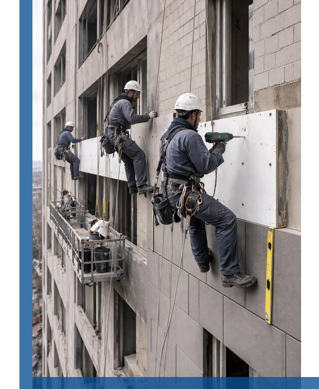 Монтаж фасадных термопанелей высокого качества в Курске