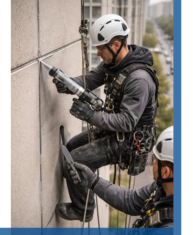 Первичная герметизация швов в Курске от 625 р. | ВЫСОТНИК-Кус