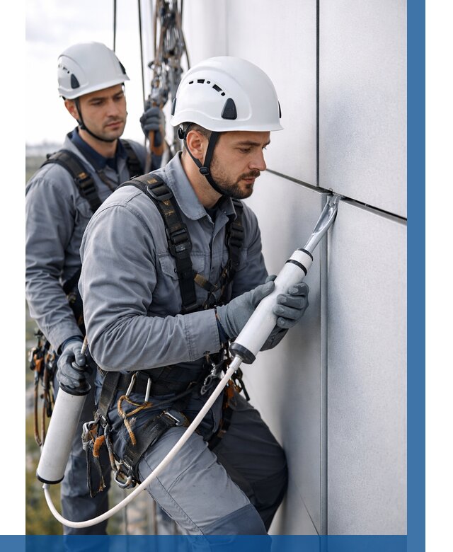 Герметизация швов вилатермом в Курске от 625 р. | ВЫСОТНИК-Кус