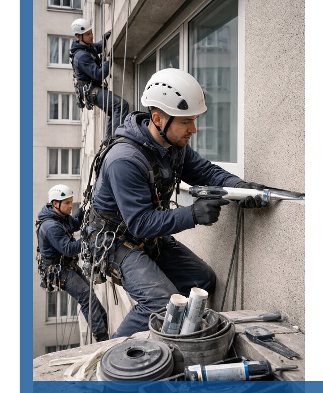 Герметизация швов лоджии в Курске профессионально и надежно