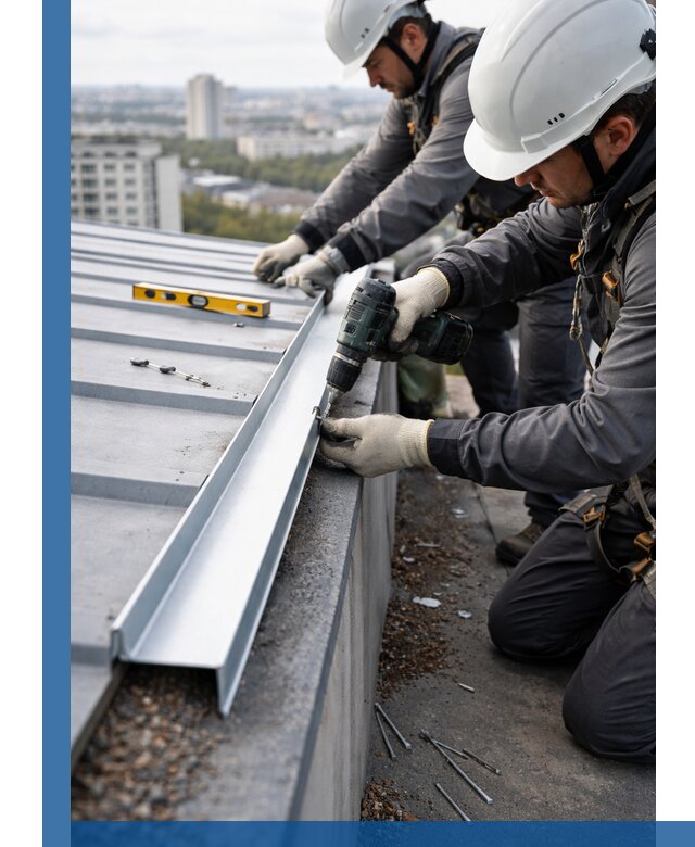 Монтаж капельника на кровле в Курске с гарантией качества