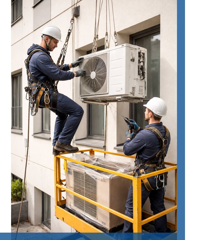 Демонтаж внешнего блока кондиционера в Курске от 3648 р. | ВЫСОТНИК-Кус