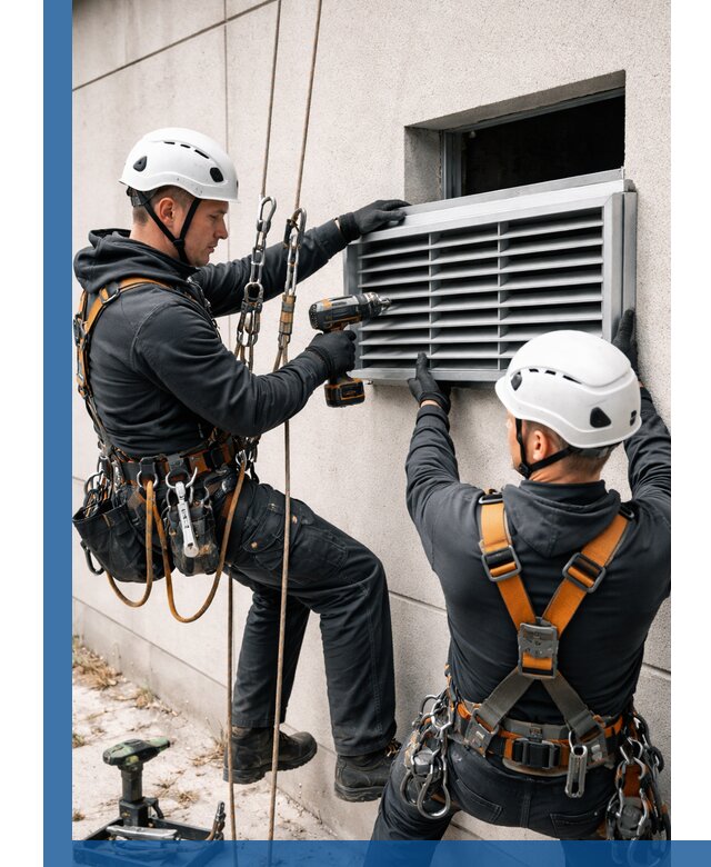 Монтаж вентиляционных решеток в Курске профессиональный сервис