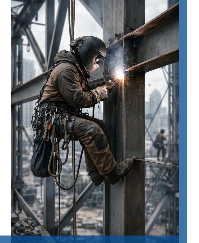 Высотные сварочные работы в Курске от 3648 р. | ВЫСОТНИК-Кус