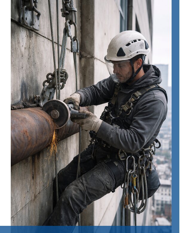 Резка металла на высоте в Курске по цене от 4691 р. | ВЫСОТНИК-Кус