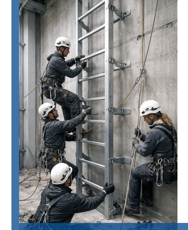 Монтаж металлических лестниц в Курске под ключ со гарантией