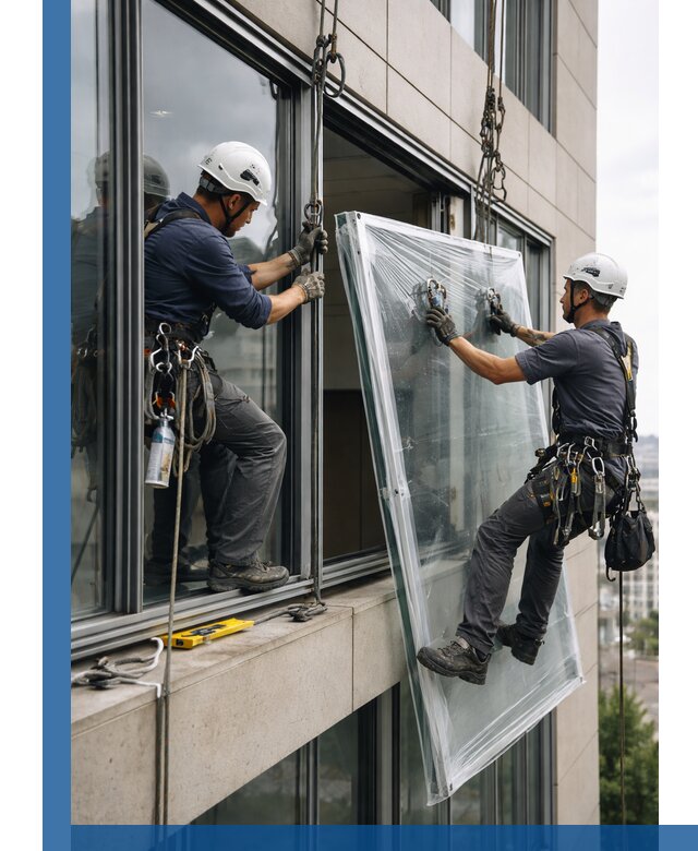 Профессиональная замена стекла в витраже в Курске с гарантией