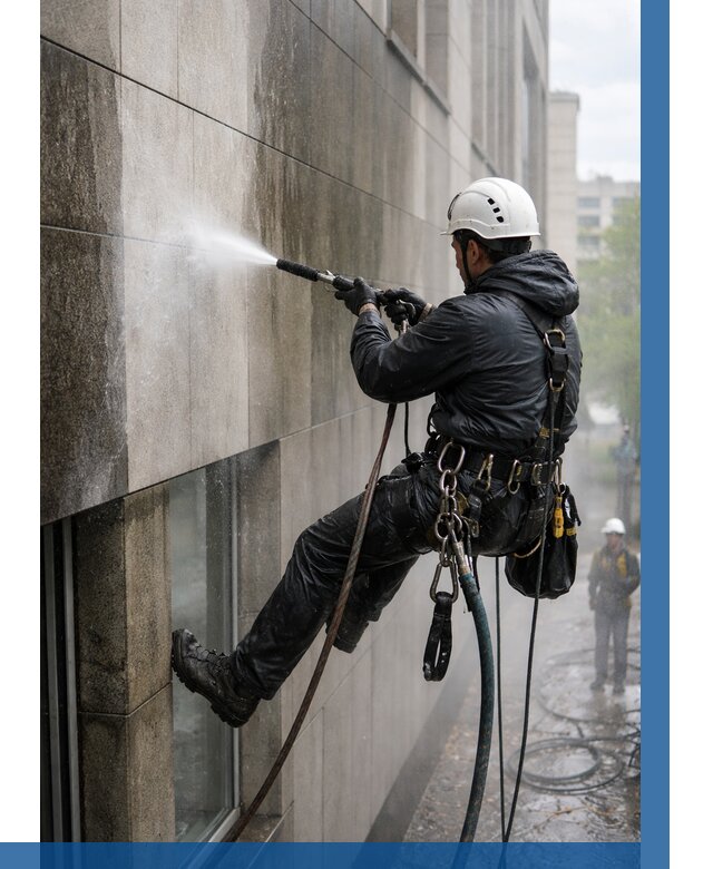 Гидроструйная очистка поверхностей в Курске от 886 р. | ВЫСОТНИК-Кус