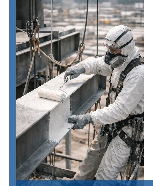 Профессиональная огнезащитная обработка металлоконструкций в Курске