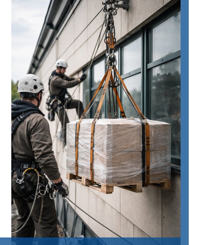 Подъем груза на высоту в Курске от 3127 р. | ВЫСОТНИК-Кус