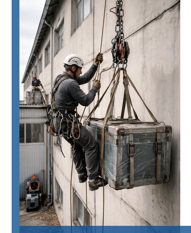 Подъем грузов на высоту в Курске для промышленных объектов