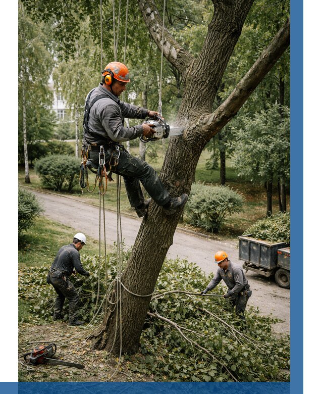 Кронирование деревьев в Курске от 6776 р. | ВЫСОТНИК-Кус