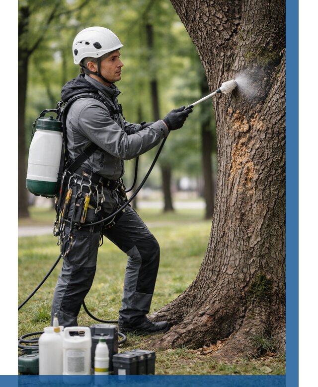 Обработка деревьев от вредителей в Курске от 4691 р. | ВЫСОТНИК-Кус