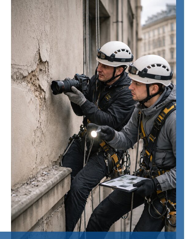 Фотофиксация дефектов фасада в Курске от 4691 р. | ВЫСОТНИК-Кус