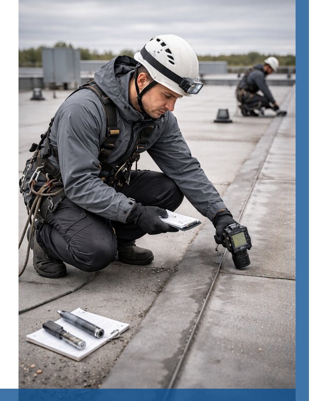 Обследование кровли на протечки в Курске от 4691 р. | ВЫСОТНИК-Кус